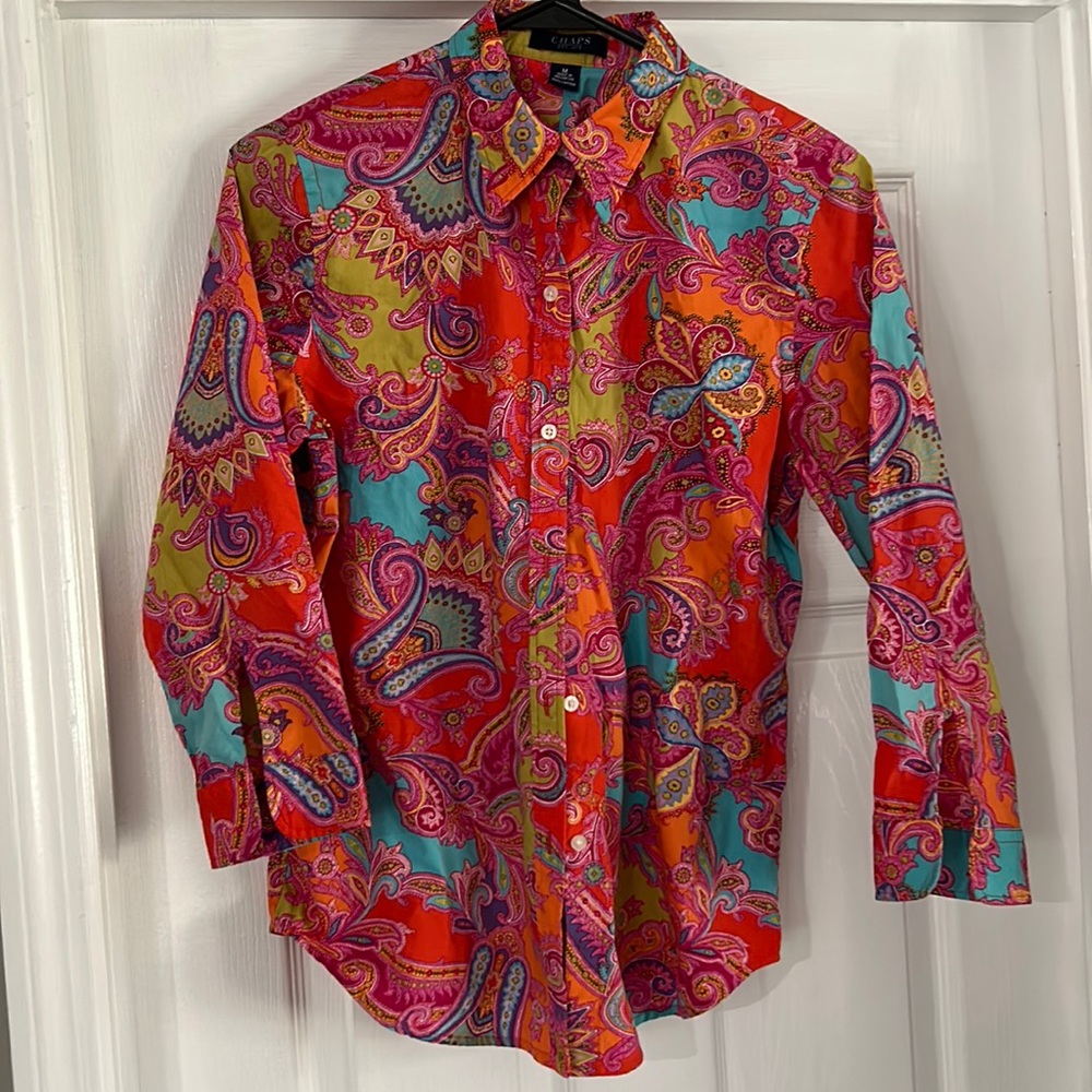 Chaps 3/4 Button Up